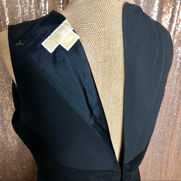 MICHAEL KORS Black Suede Sheath Dress - Picture 5 of 6
